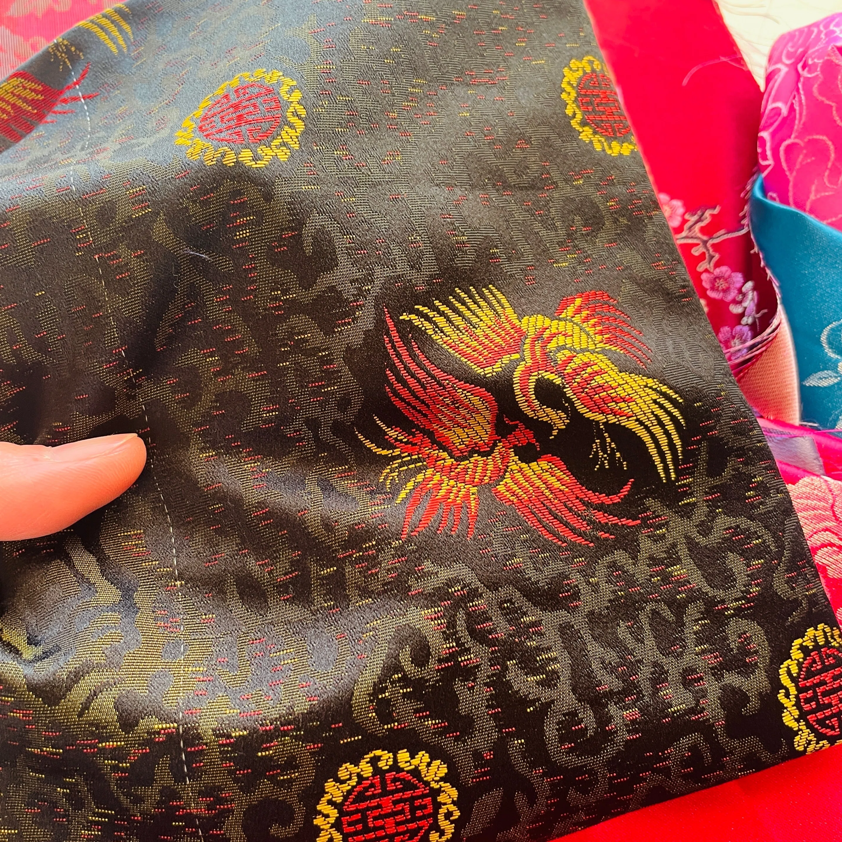 Unique Silk & Faux Silk｜pojagi*sono