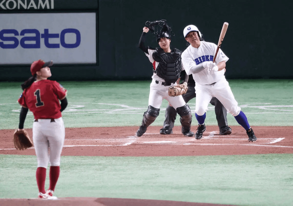 高校野球女子選抜】vs【イチロー選抜 KOBE CHIBEN】の試合の詳細