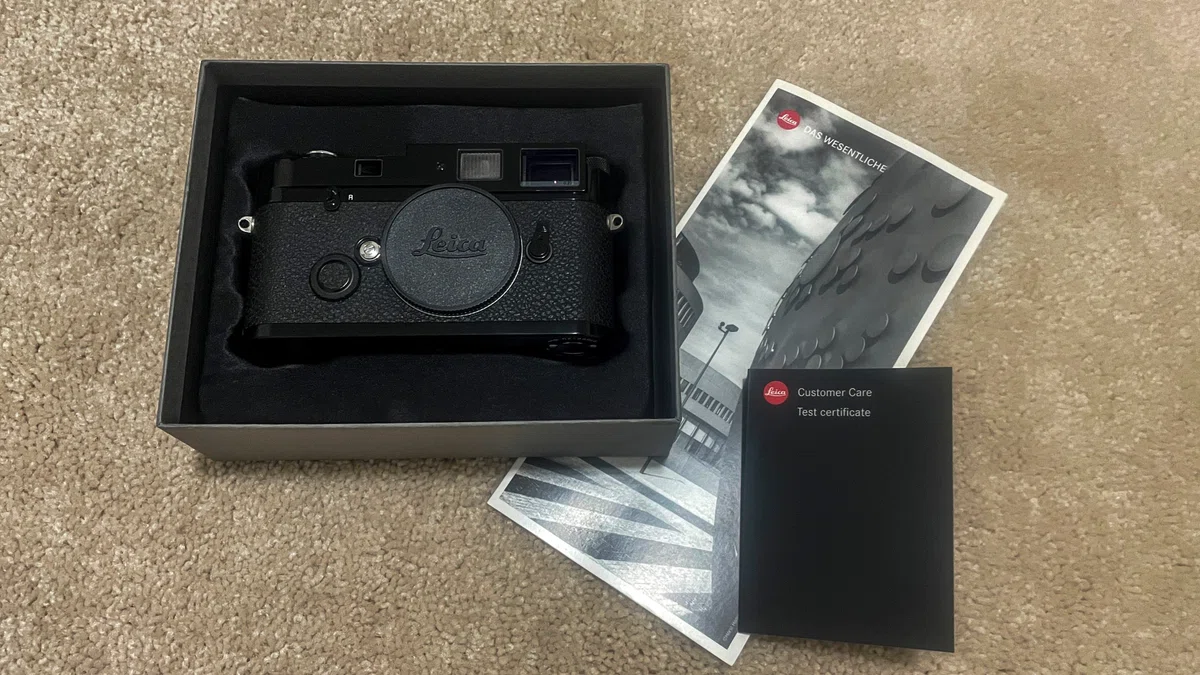 Leica MP 瞬い 0.72 ブラックペイント 保証残り有り