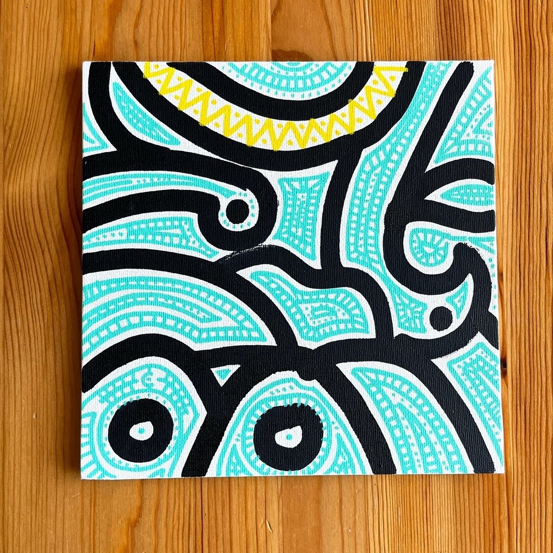 今日の縄文ポップアート 7月編その1（夢の絵が描けた！）｜SHUZY