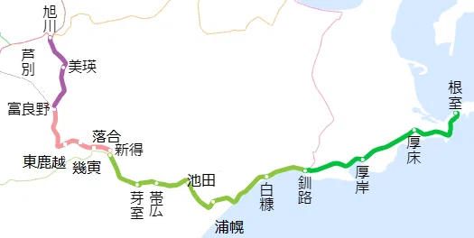 JR北海道　行先板　釧路/帯広・新得/池田 進行形JR乗りつぶし日記（少しのオマージュ）#9～北海道5日旅：3日