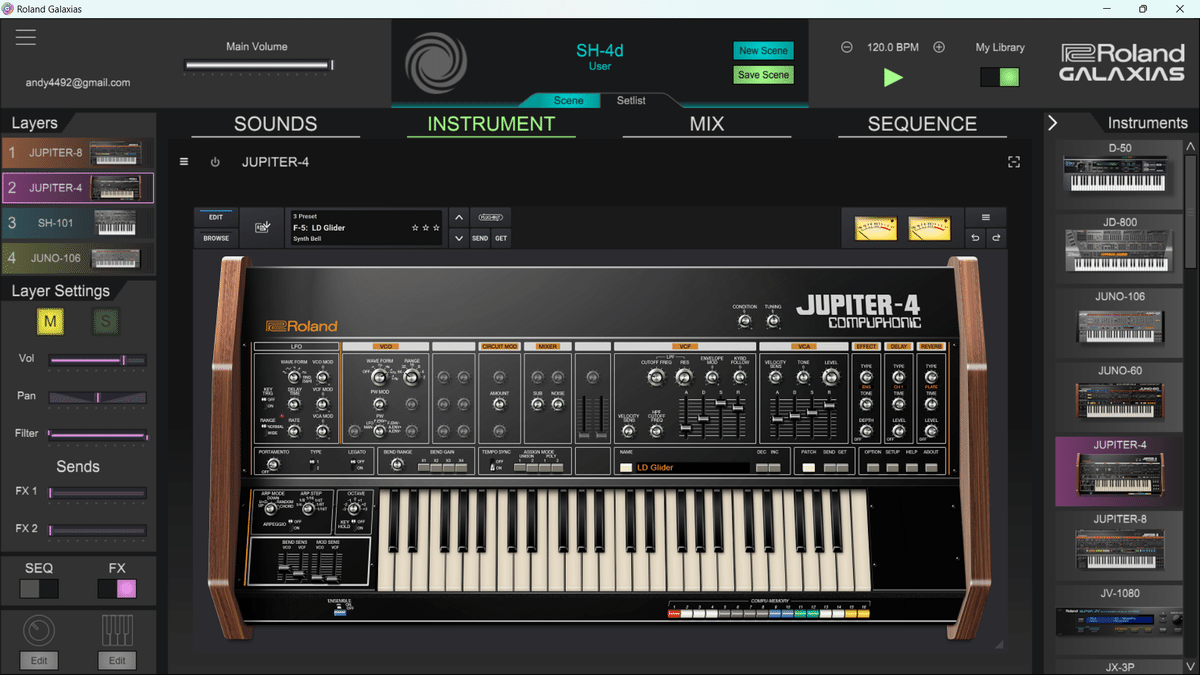 Roland GALAXIAS はじめました（2024/5追記）｜みくばんP
