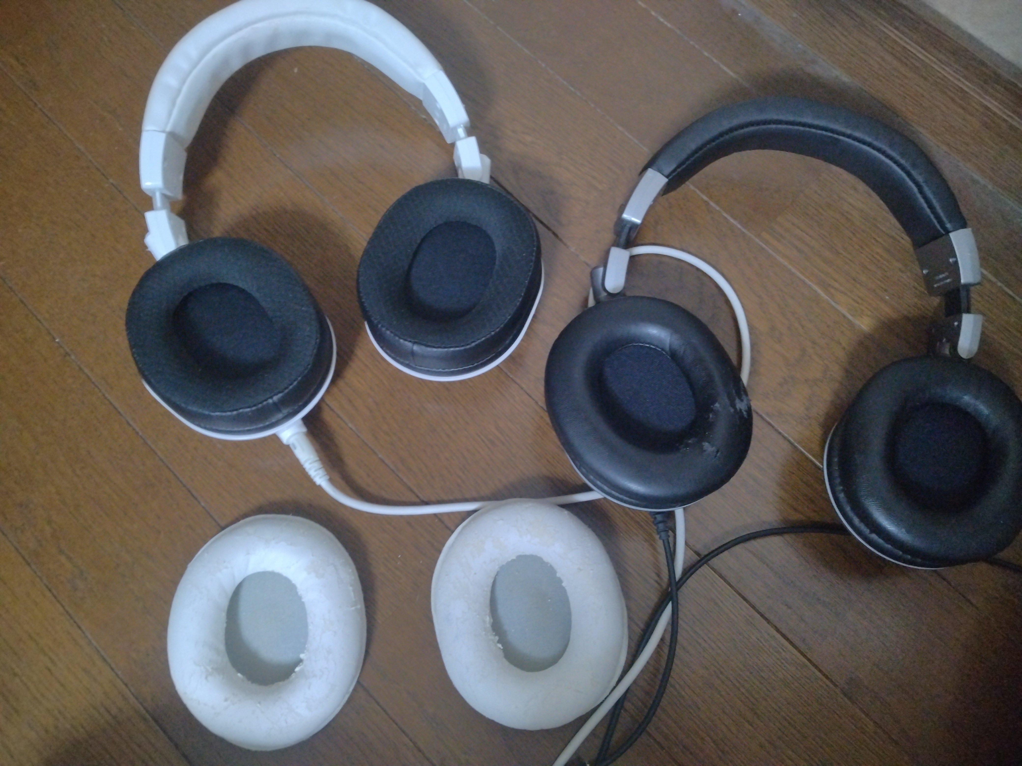 M50xのイヤーパッドをメッシュタイプに交換した|ぴょん銀なす M50xのイヤーパッドをメッシュタイプに交換した|ぴょん銀なす