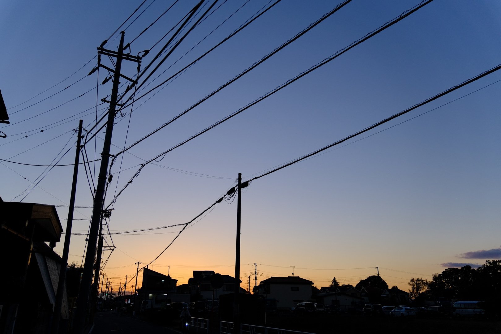 XF70-300とXF23mmで夕焼けスナップ #044-2311｜(´・ω・｀)