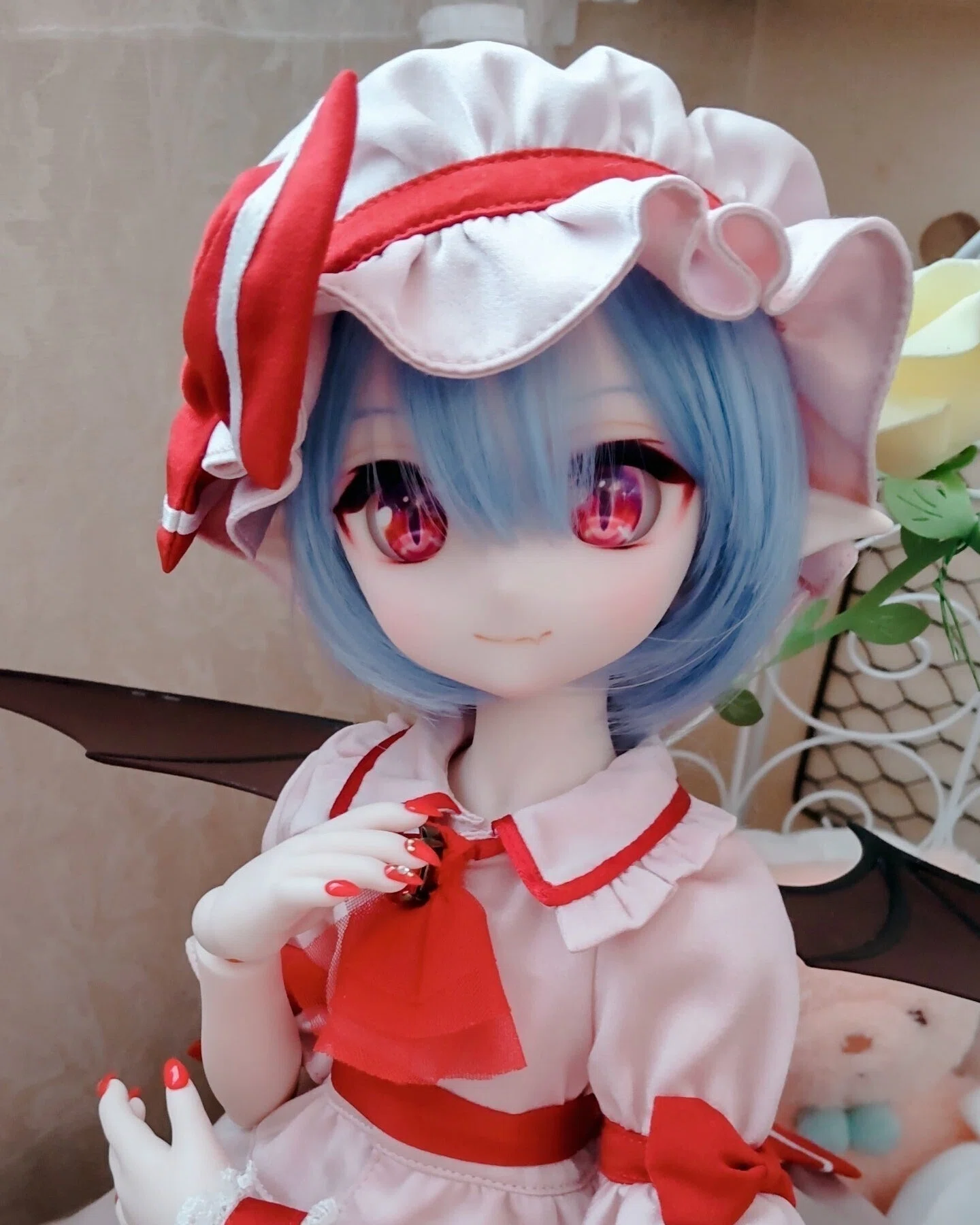 レミリアのドール作ってみた④【メイクリテイク&衣装&フレーム交換編