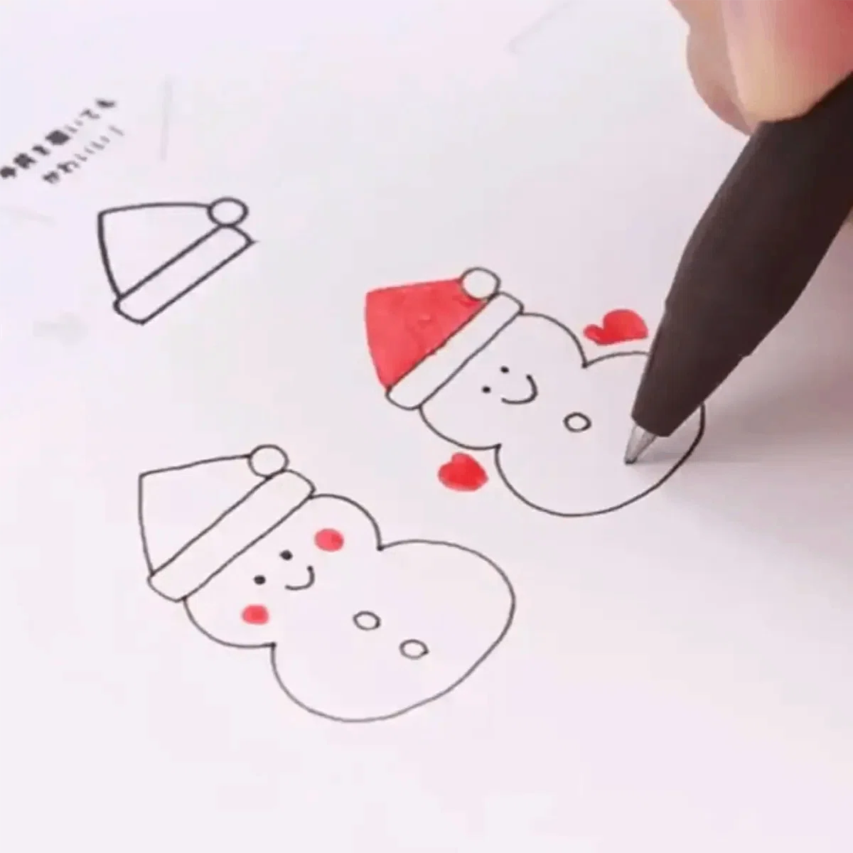 編集部体験記】クリスマスプレゼントにサッとかわいく添える、イラスト 