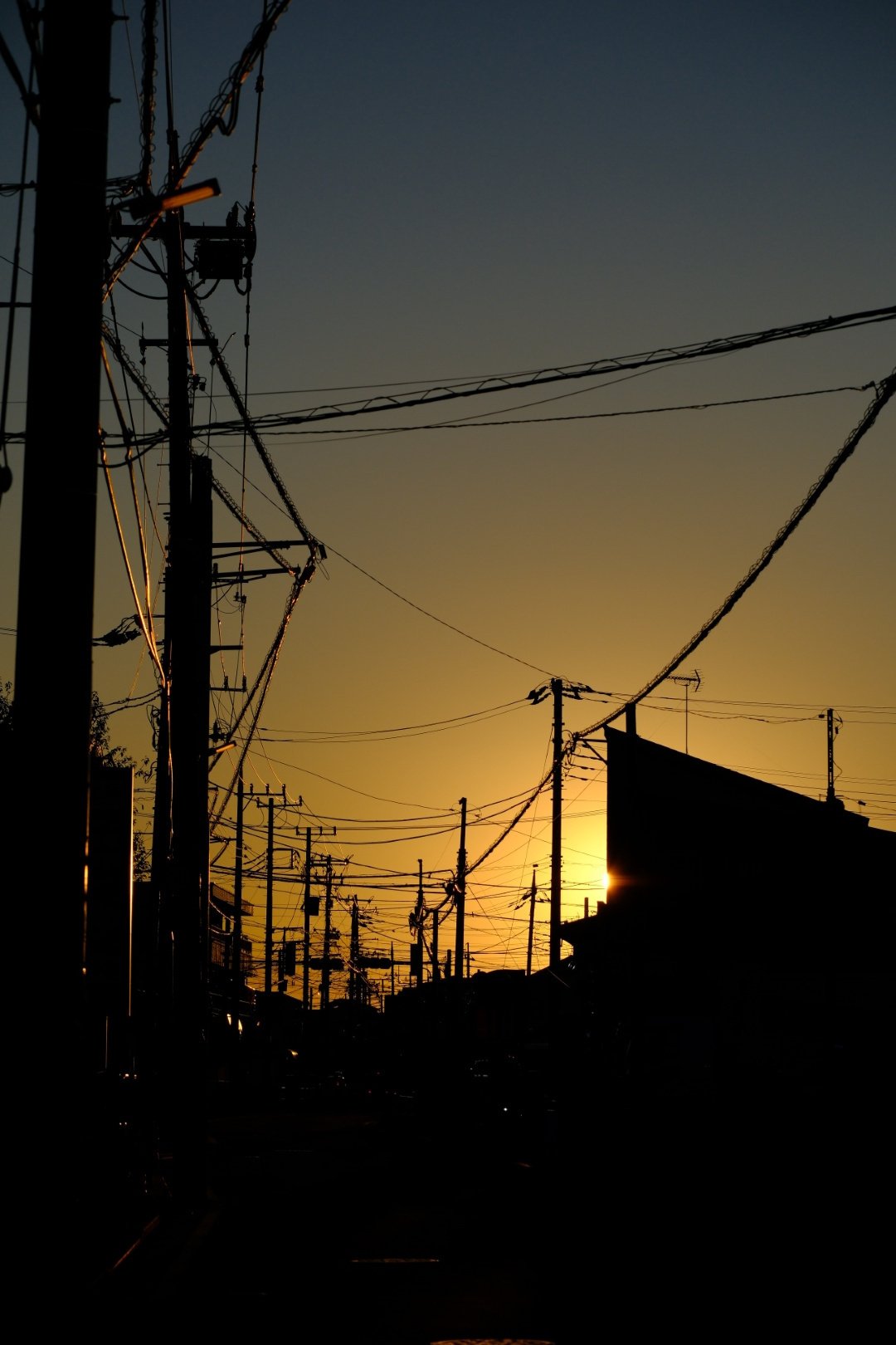 XF70-300とXF23mmで夕焼けスナップ #044-2311｜(´・ω・｀)