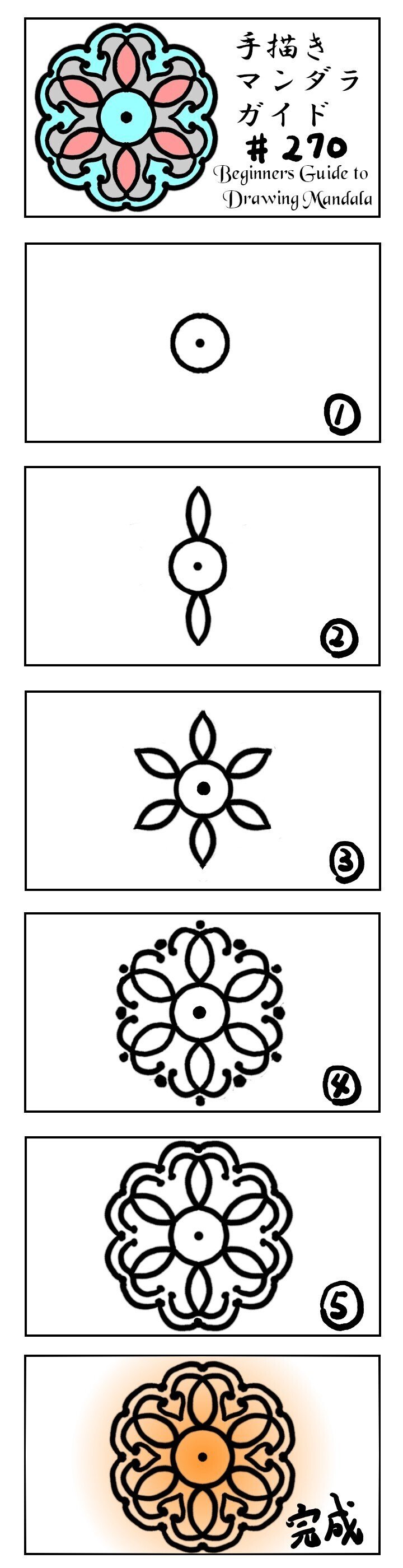 マンダラ　手描き 手描き仏画【曼荼羅】マンダラ布額装 タンカ TA13 | 地球雑貨