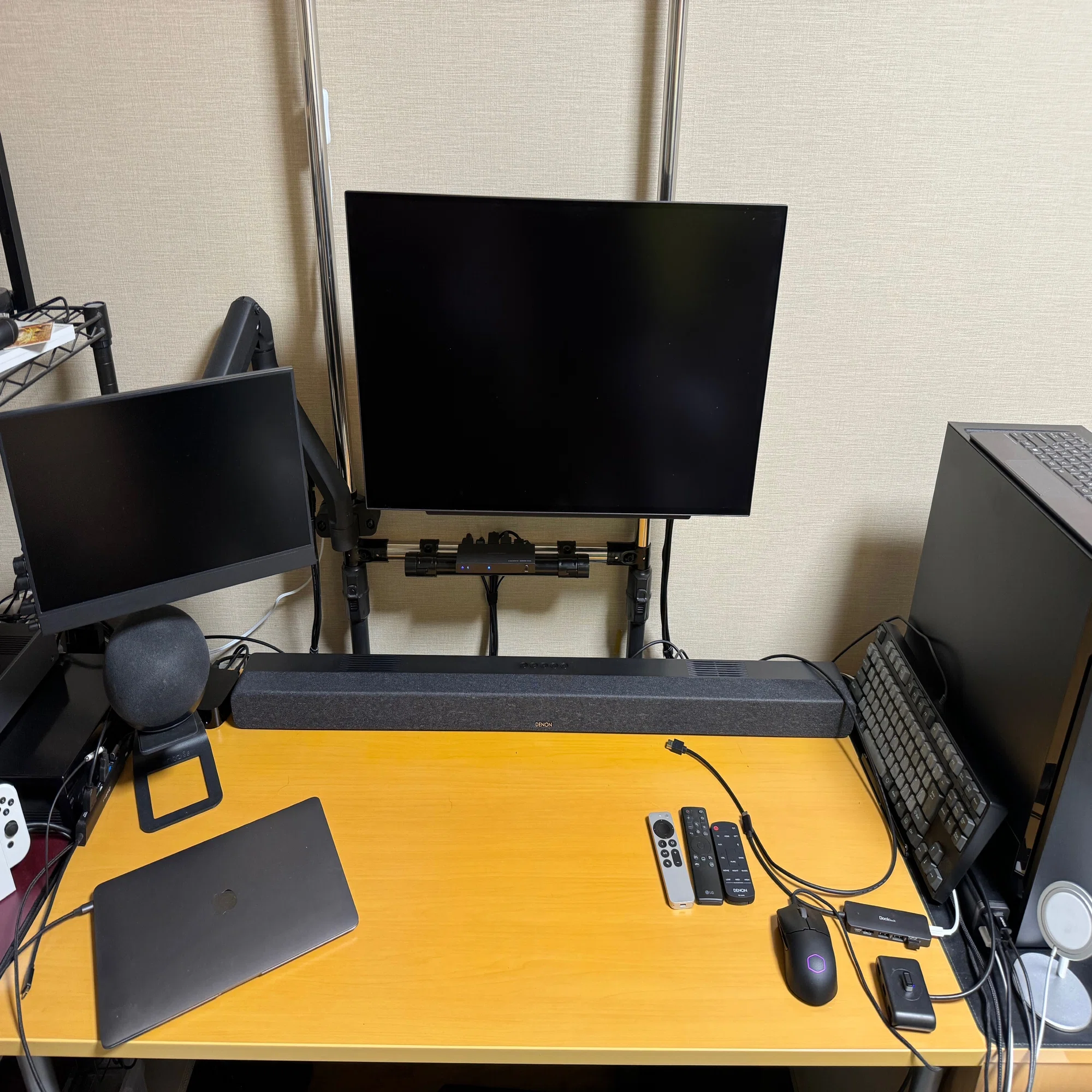PCモニターとサウンドバーですっきりゲーミング環境をつくろう！｜KENTZ