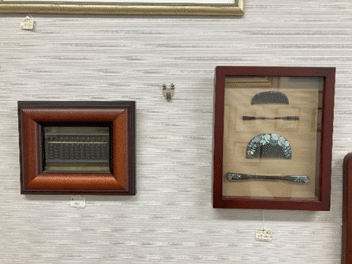 かとちゃん】近江陶粋庵 彦根屏風 陶額 額装 国宝「彦根屏風画