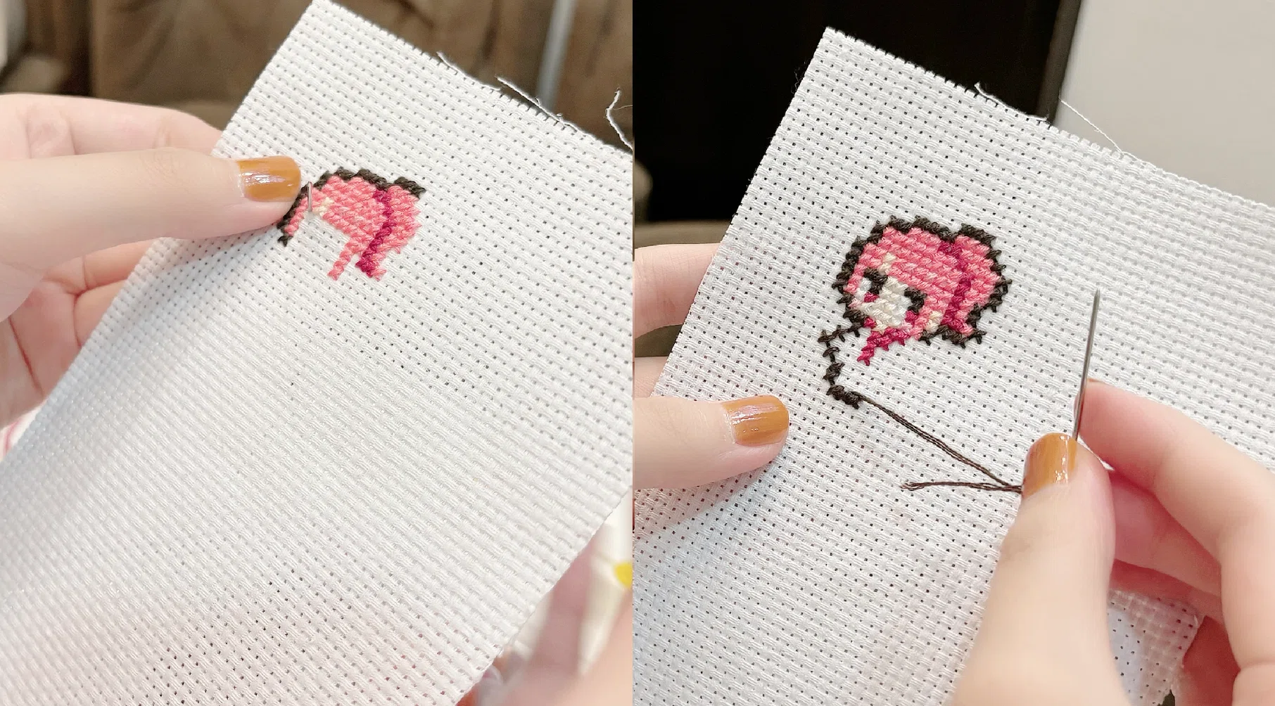 クロスステッチに初挑戦！｜dotpict | ちょこめろん