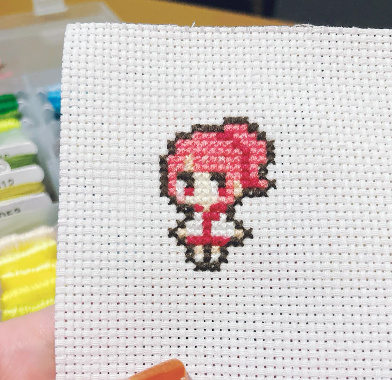 クロスステッチに初挑戦！｜dotpict | ちょこめろん
