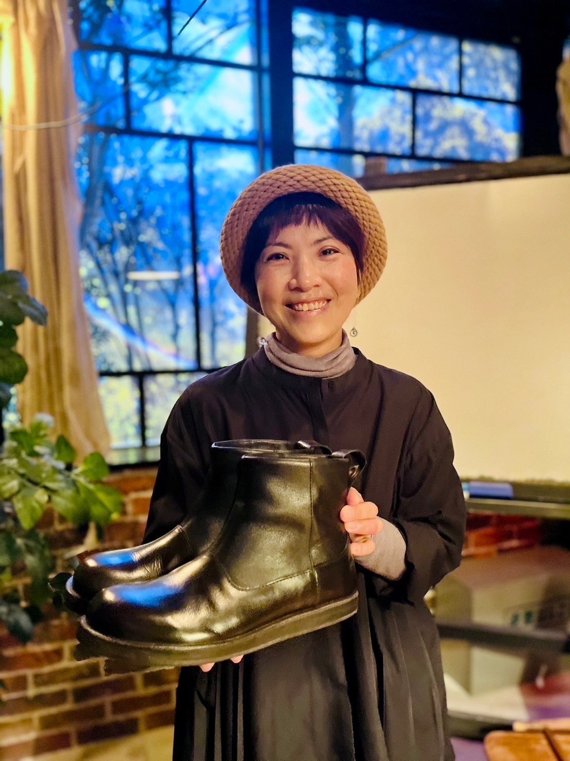 ジンちゃん＆カホちゃん、靴磨き体験】｜HIROMI AOKI（あおきひろみ