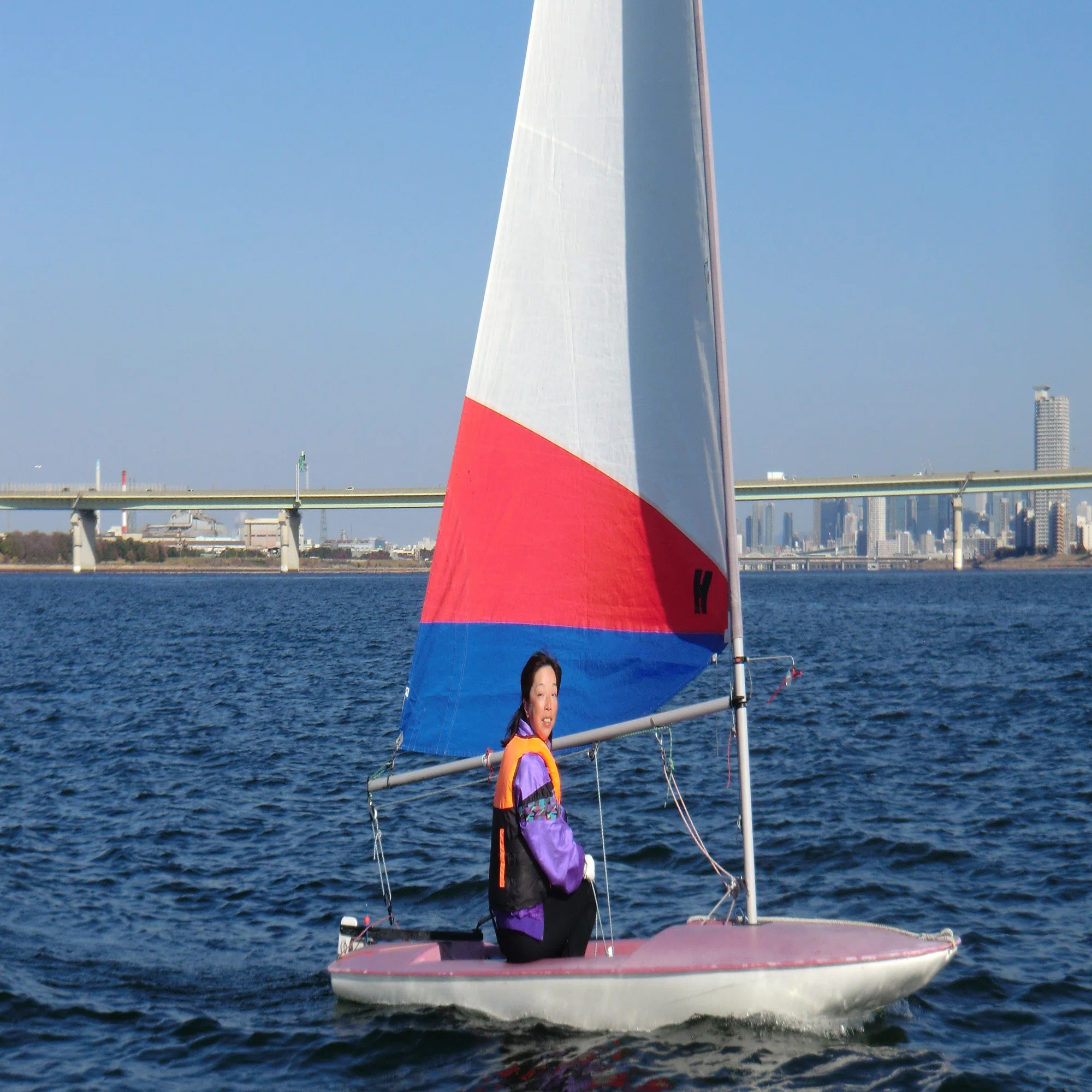 ディンギーヨット合同練習会 The dinghy yacht practice session 河野陽炎 田舎の一人プロダクション