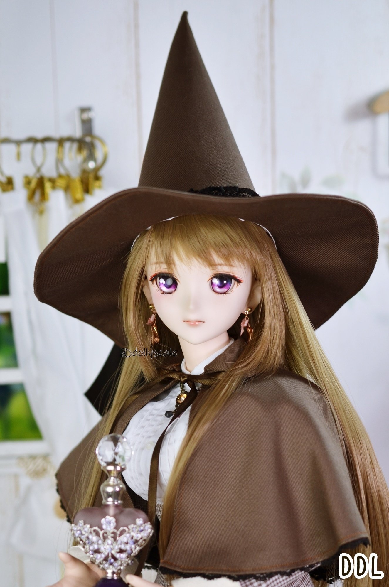 とんがり帽子の型紙【9インチ】｜ドーリースケール