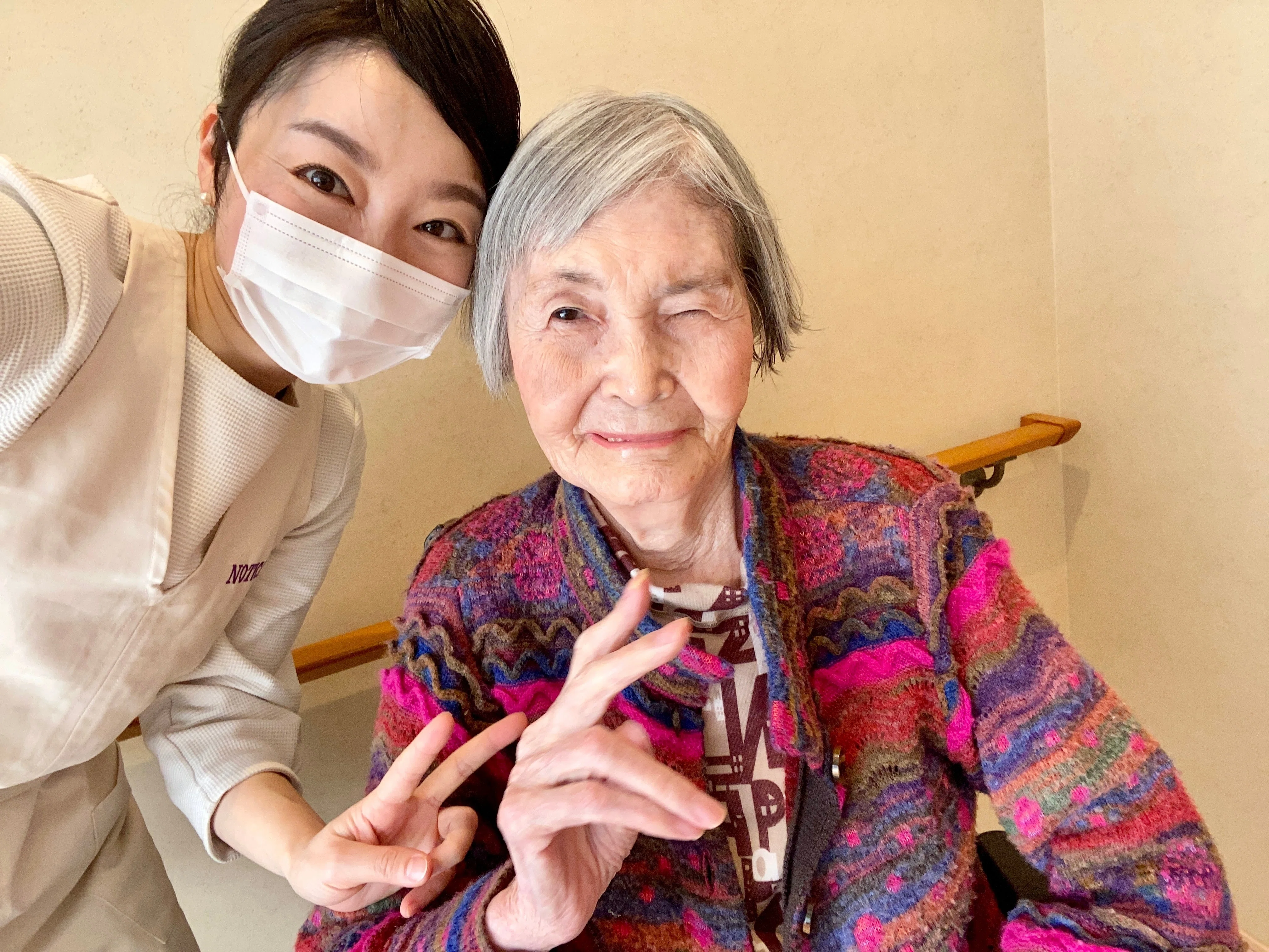 ケアリング」から始まり、自然と周りに「輪」が広がっていろんな人と