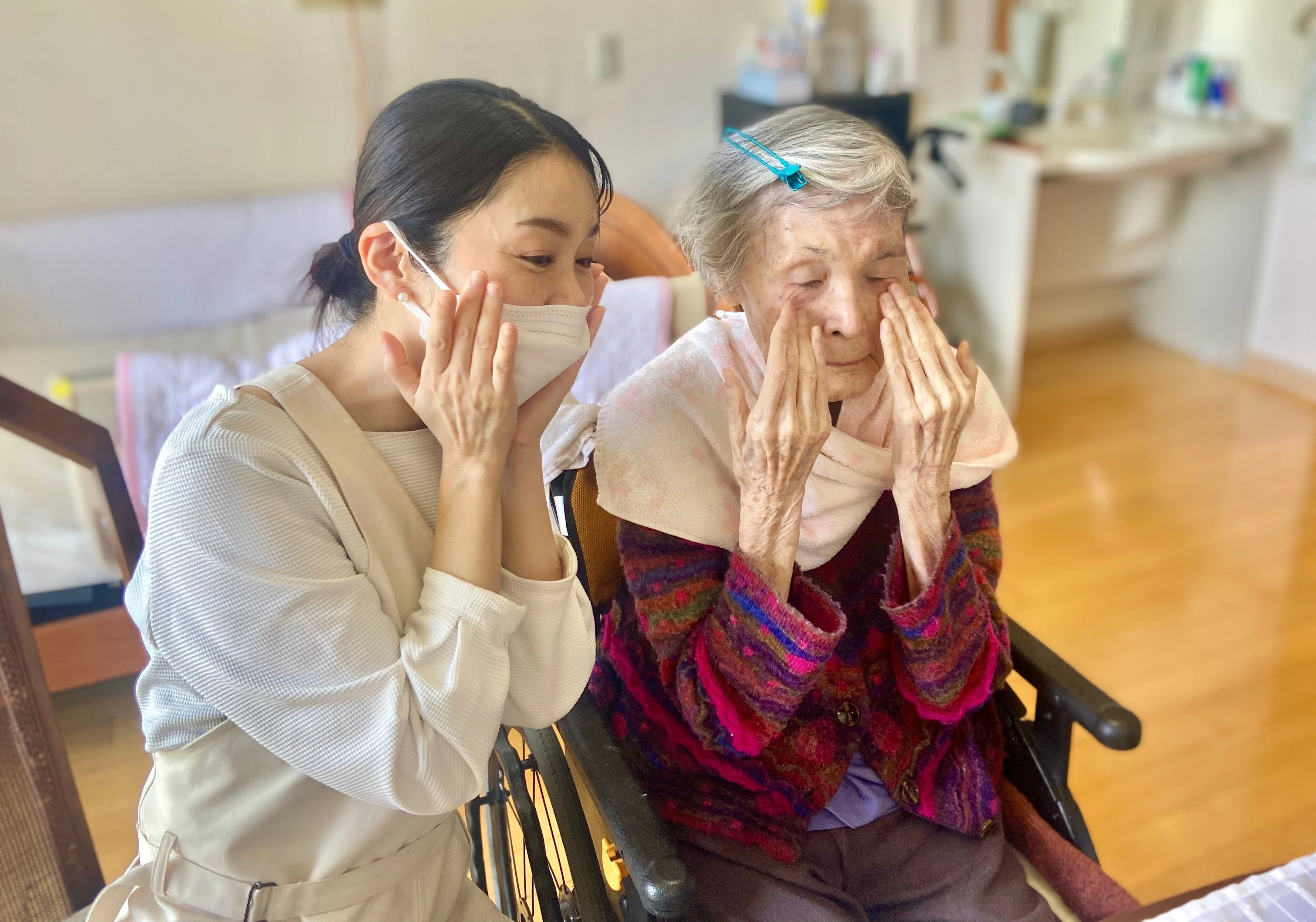 ケアリング」から始まり、自然と周りに「輪」が広がっていろんな人と
