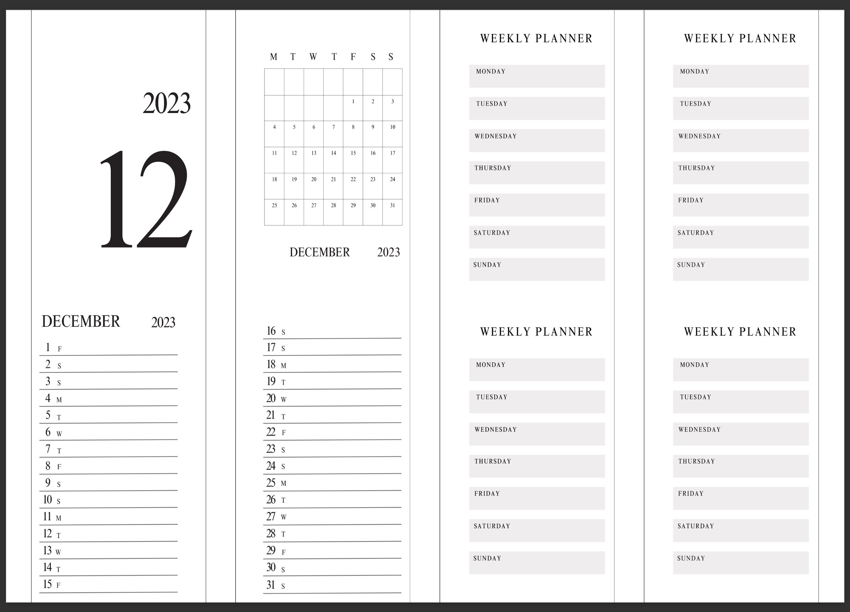 バインダー12months expenses リフィル　チェックシート付 バインダー12months expenses リフィル チェックシート付