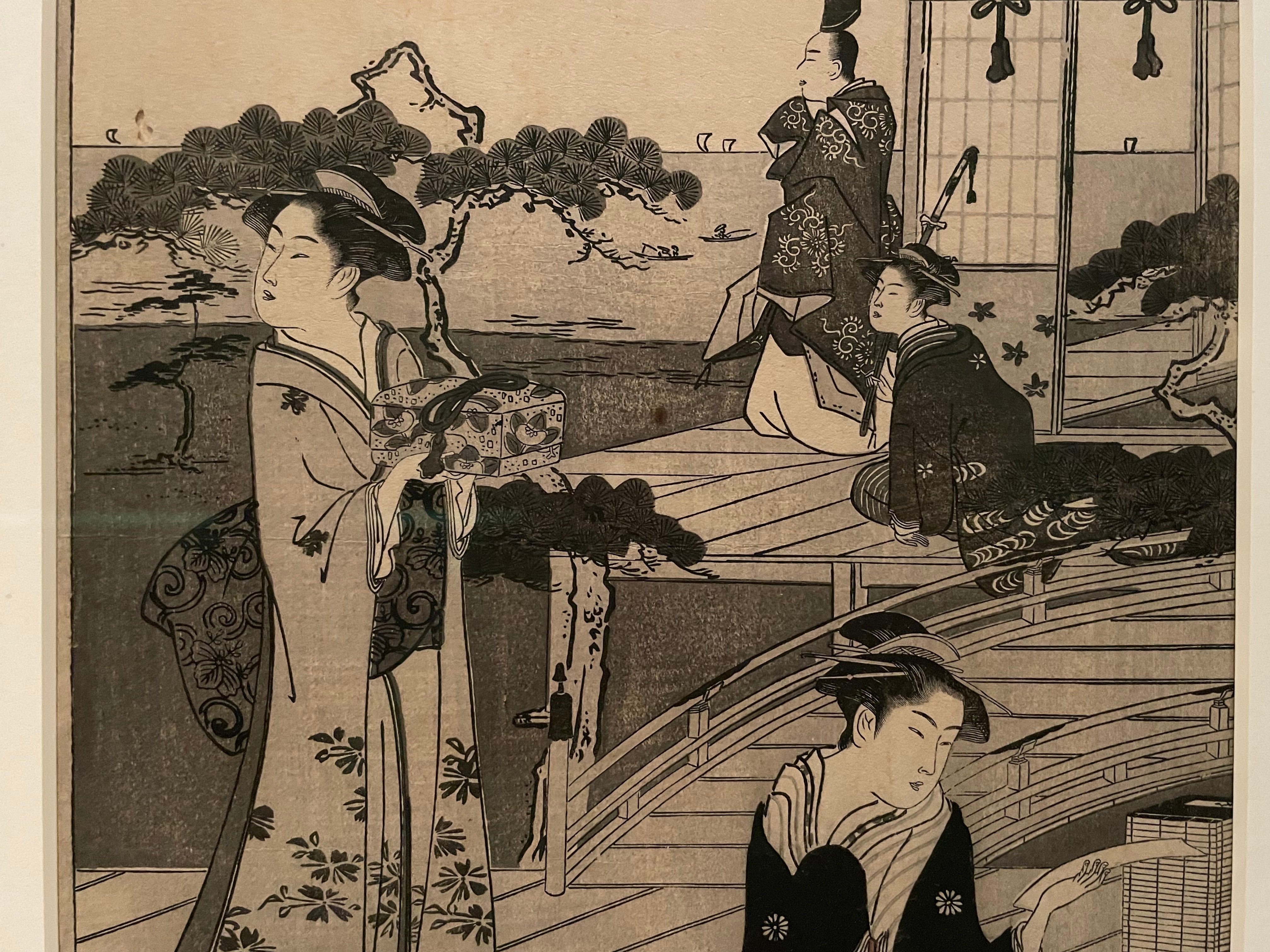 人物画、油絵、水墨画【三国志英雄張飛京劇人物】素晴らしい作品　額縁付 シンプルな墨線で描かれる“白描（はくびょう）”の世界にハマっています