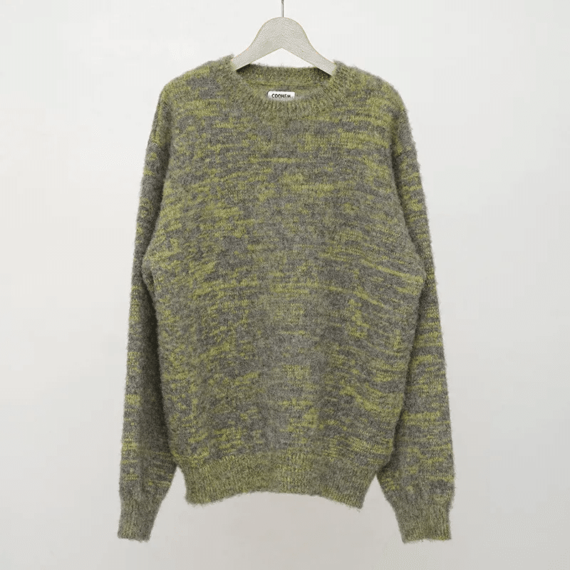 ネオンカラーが特徴的。今着たいシャギーニット【COOHEM 】KOHEN