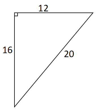 12:16:20の直角三角形