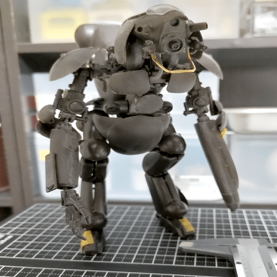 2【Ma.K. グローサーフント】制作記：プロポーション変更して好みの