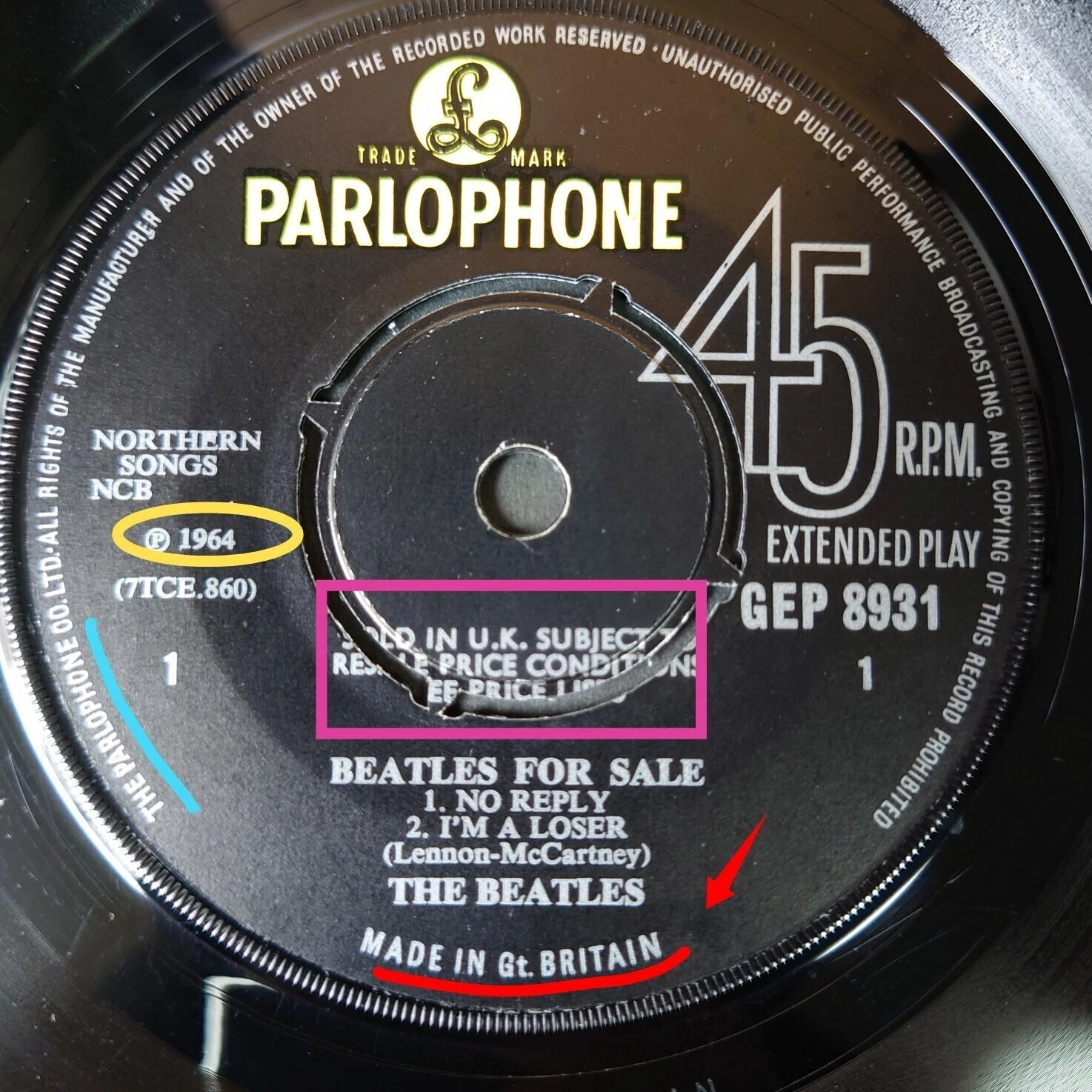 Beatles UK盤EPの変遷を追ってみよう②(LTS~BFS2編)｜音(おと)