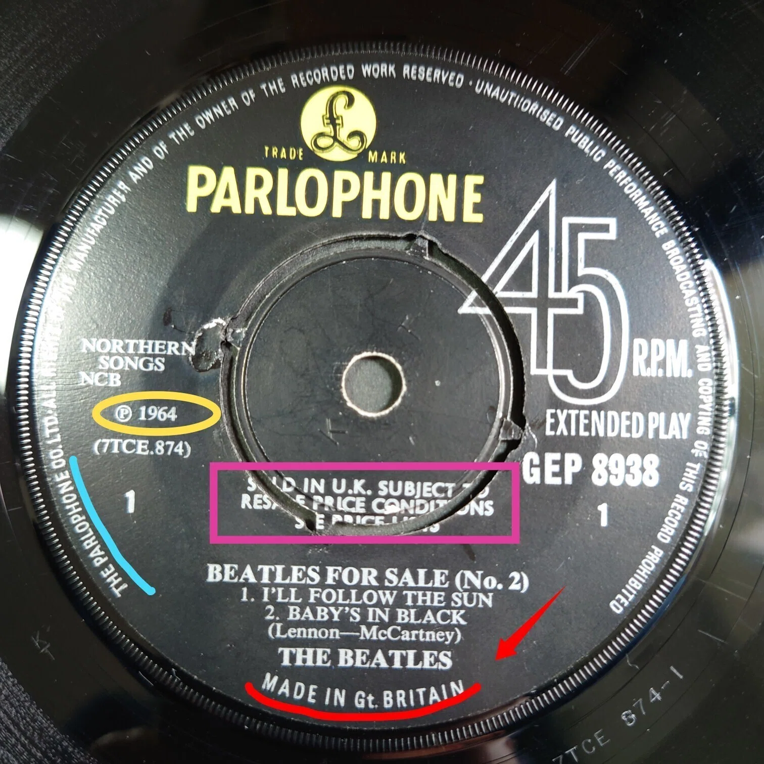 Beatles UK盤EPの変遷を追ってみよう②(LTS~BFS2編)｜音(おと)