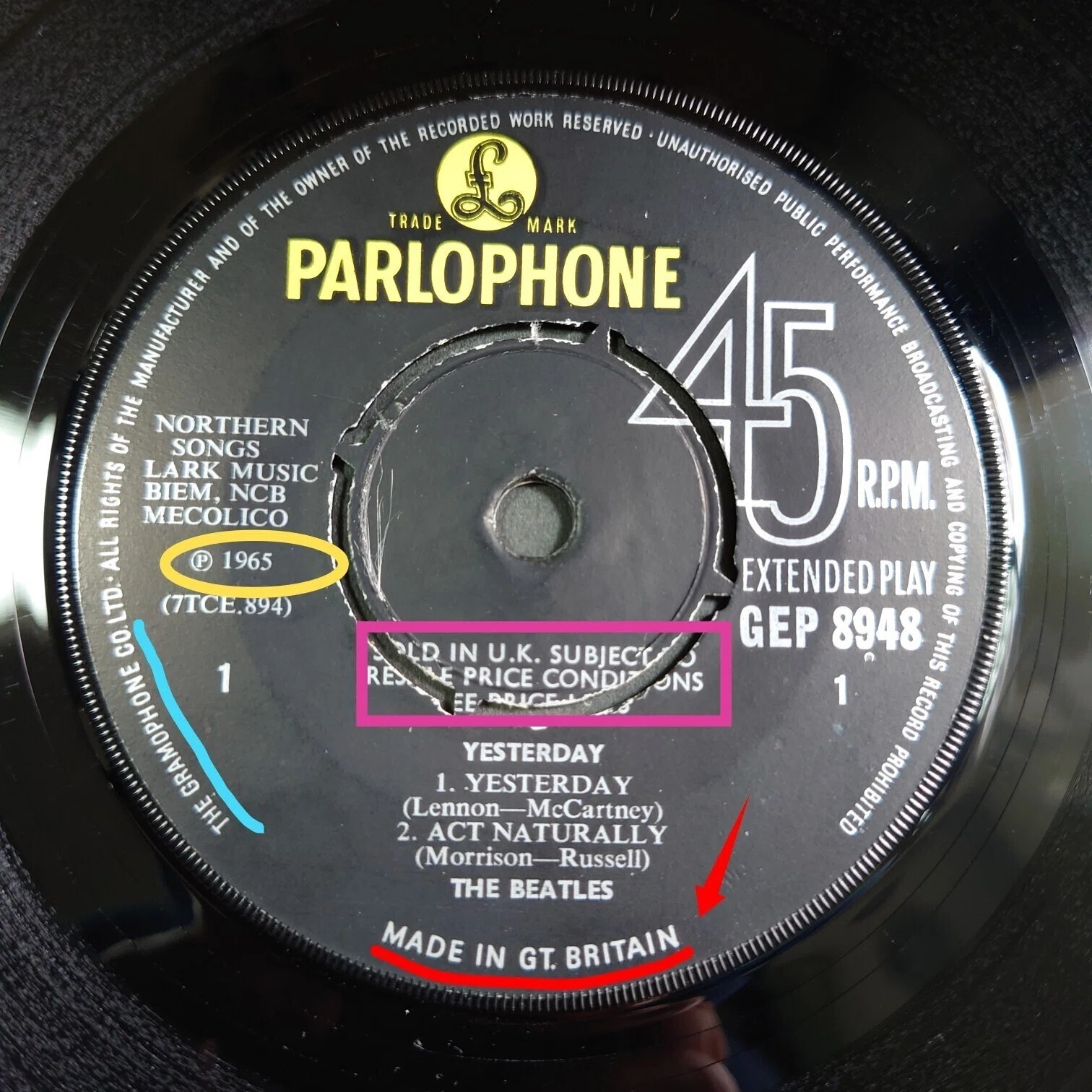 Beatles UK盤EPの変遷を追ってみよう③(MILLION~)｜音(おと)