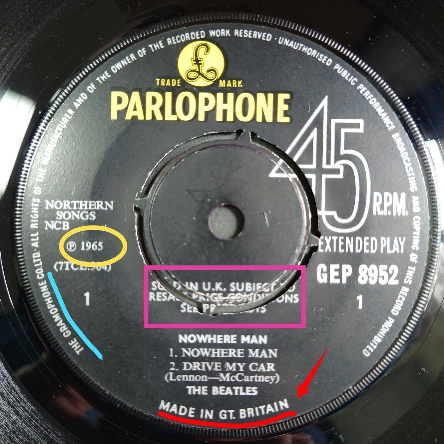 Beatles UK盤EPの変遷を追ってみよう③(MILLION~)｜音(おと)