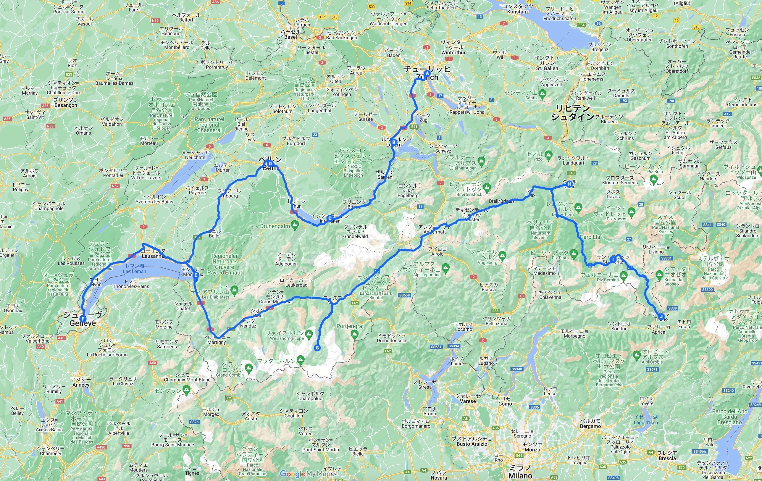 2ヶ月ヨーロッパ旅 写真集・スイス編｜Traveller