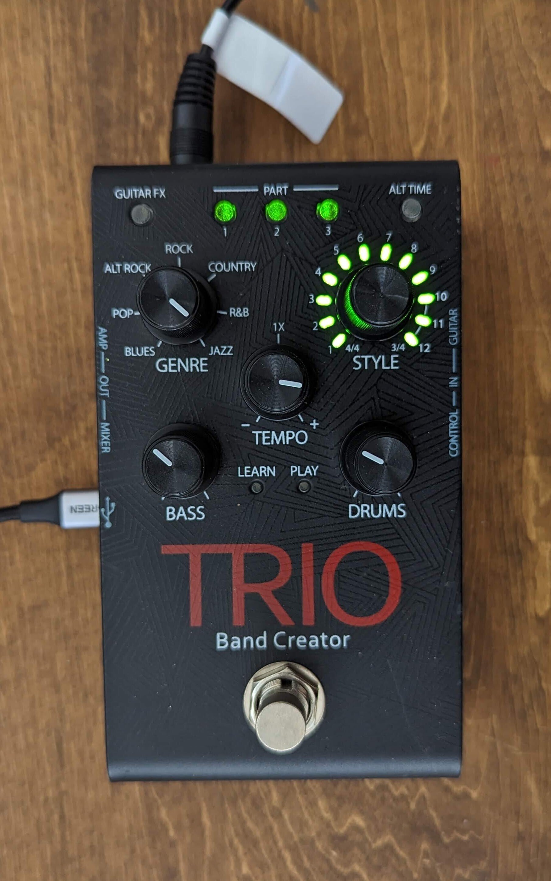 DigiTech TRIO BAND CREATOR ファームウェア最新 Digitech Trio firmware update and demo - YouTube