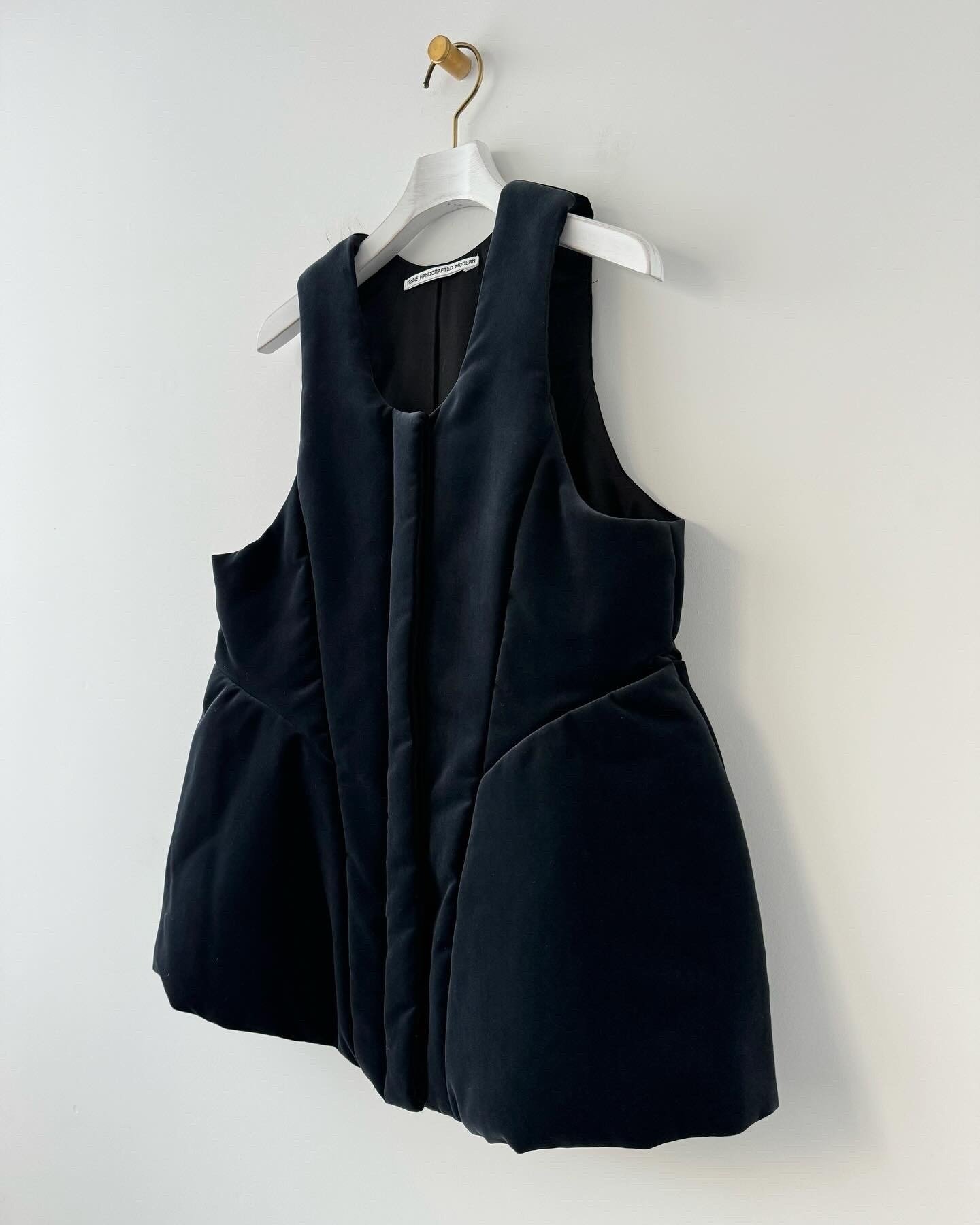 Velvet padded vest｜UKÉ