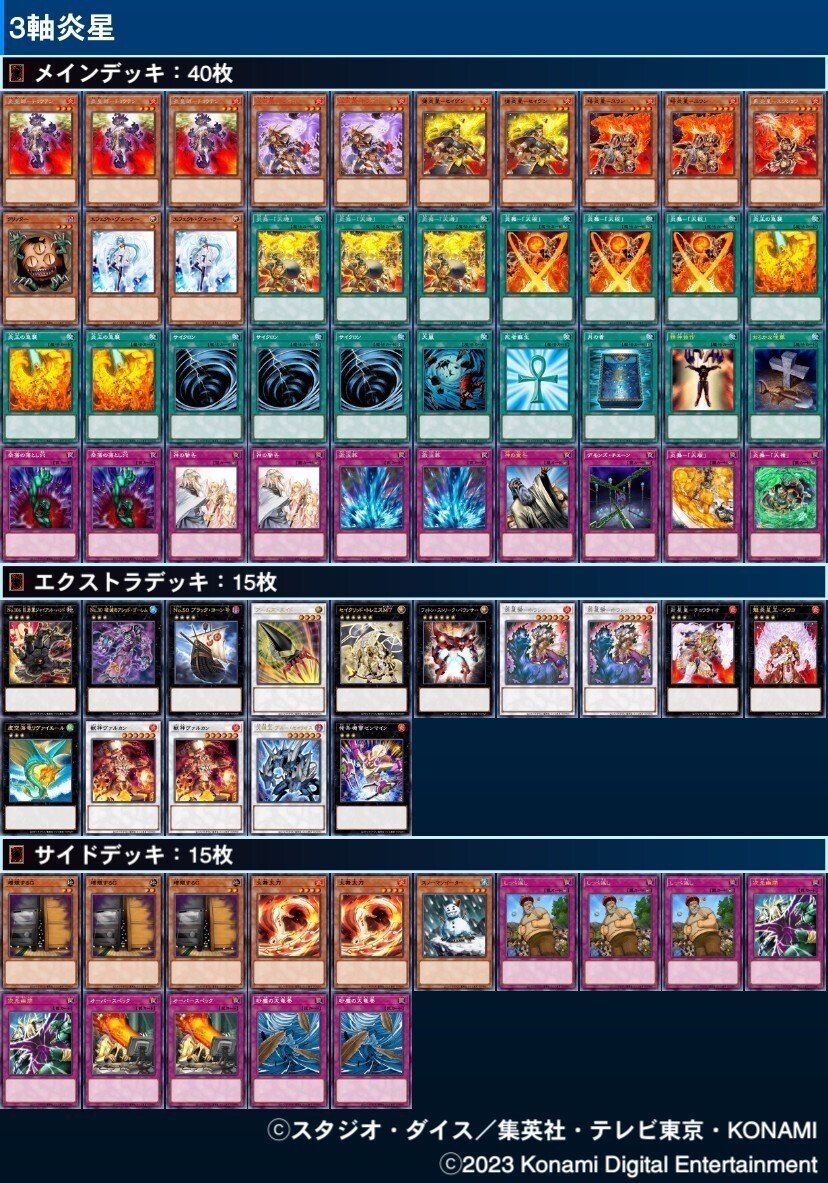 熱波亭エントランス-入賞デッキレシピ集-｜熱波亭ゲートボール(1209環境)