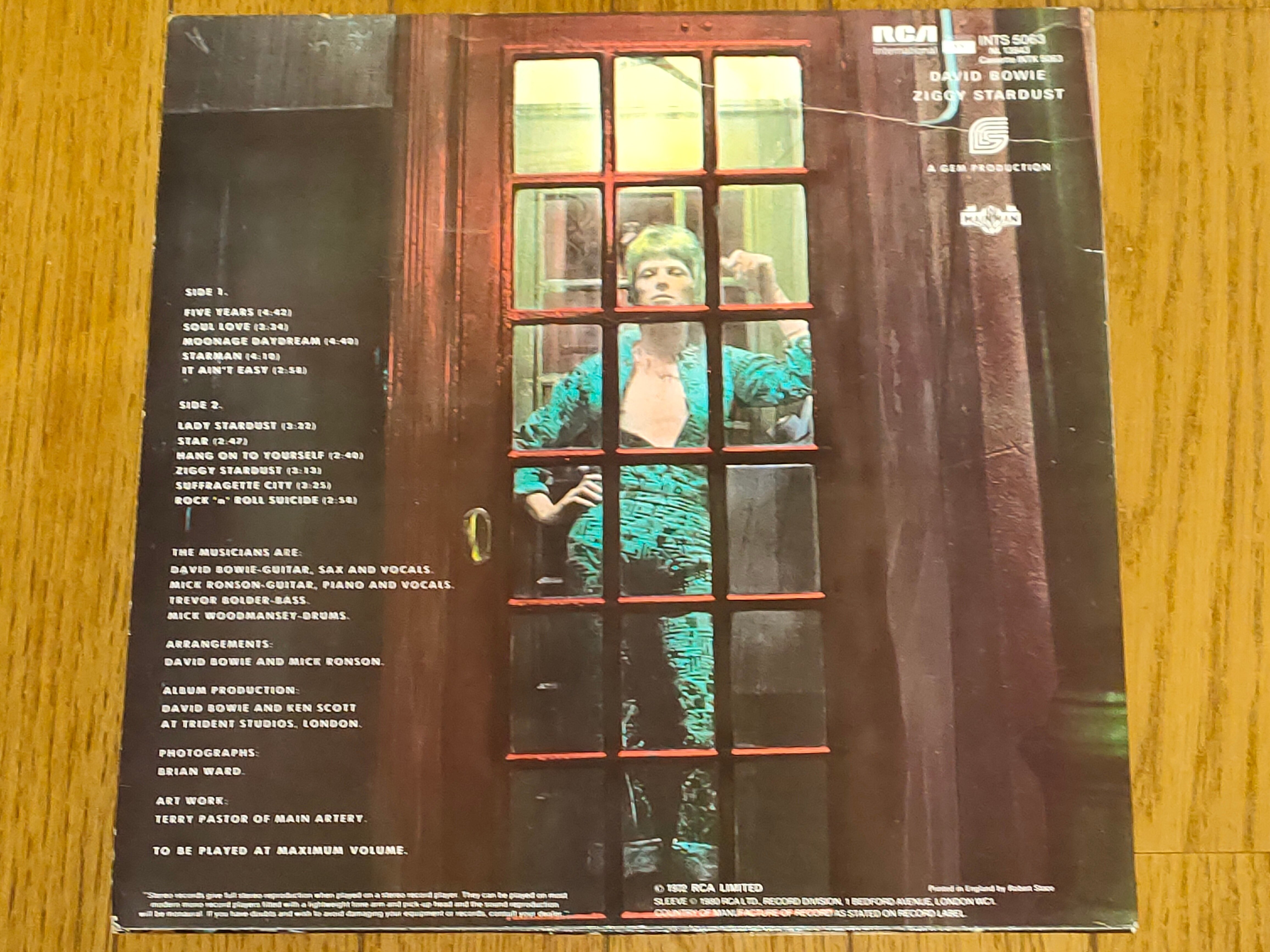 Ziggy Stardust】(1972) David Bowie 美しき異星人による華麗なロック