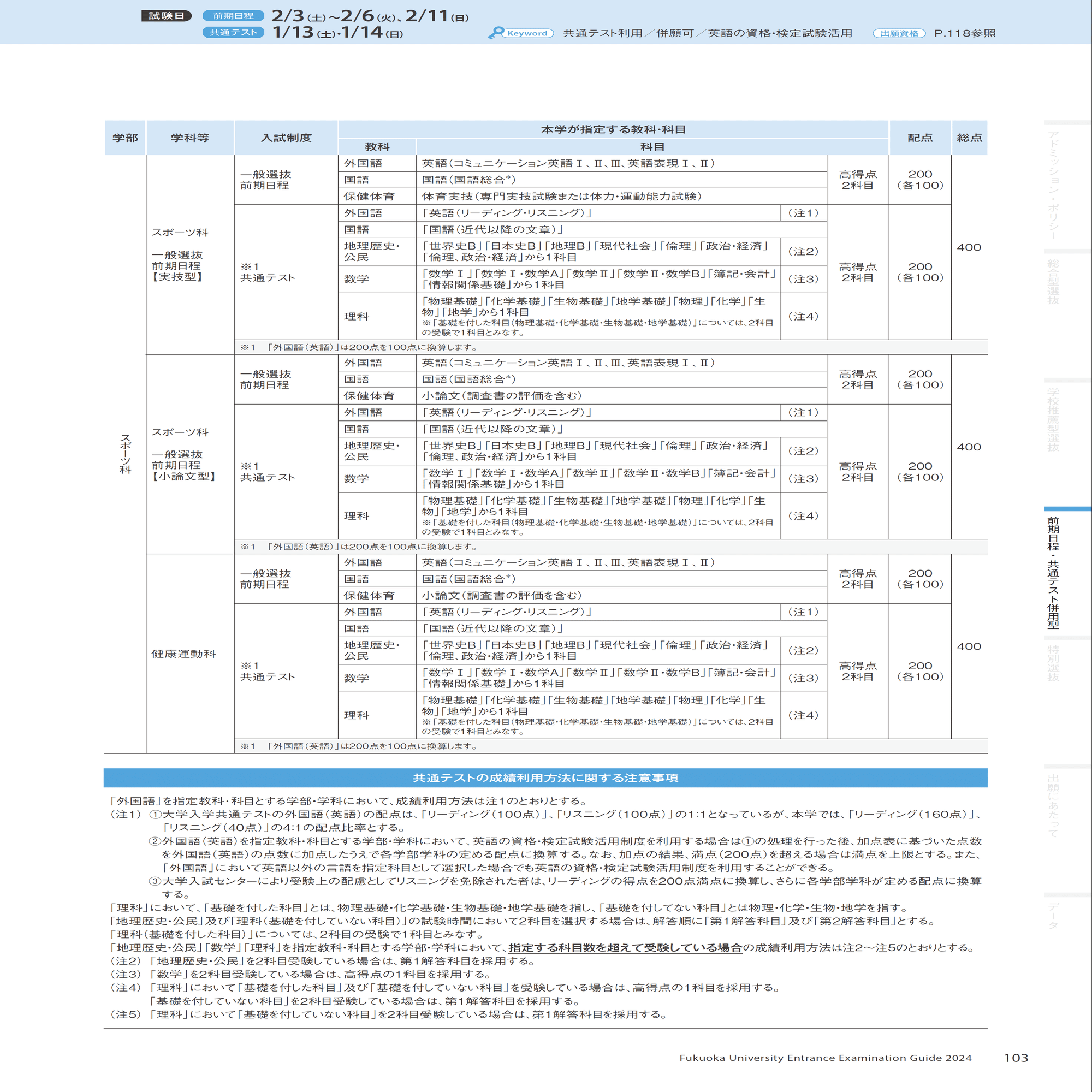 2024 福岡大学の一般入試に向けて【12月号】｜Fukudai_Ikuko