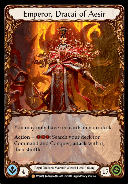 その他 CF Emperor, Dracai of Aesir Blitz】Emperor, Dracai of Aesirの構築思想｜lighdar/晴影らい