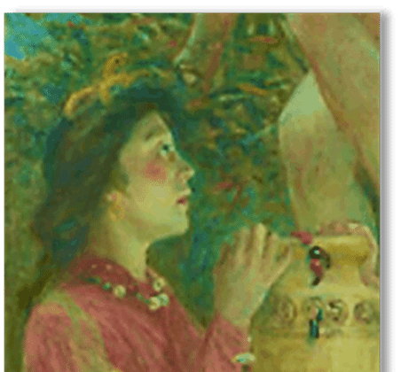 【真作】【複製】複製画　青木　わだつみのいろこの宮　幻想美の傑作　X108 わだつみのいろこの宮 | ほどほどのしあわせってどんくらい？