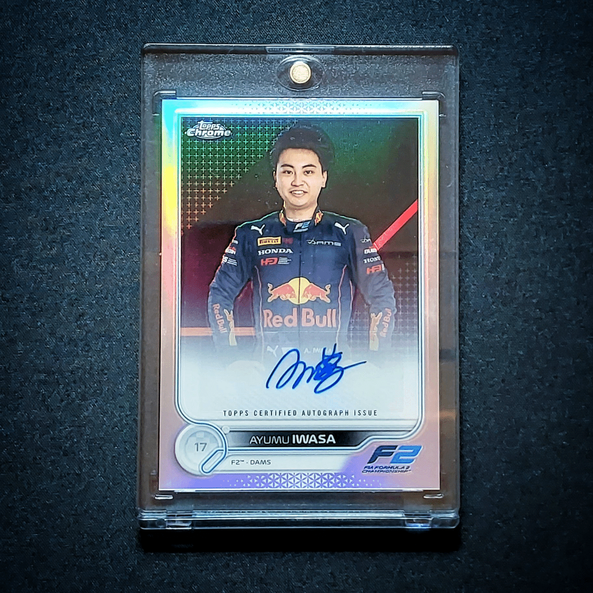 2020 Topps PSA 10 Chrome Sapphire RC角田裕毅 角田裕毅 2020 TOPPS