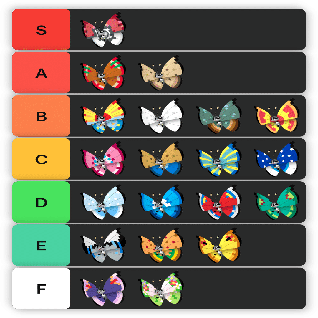 大幅に簡略化！ポケモンSVでビビヨン20種類をコンプリートする方法を