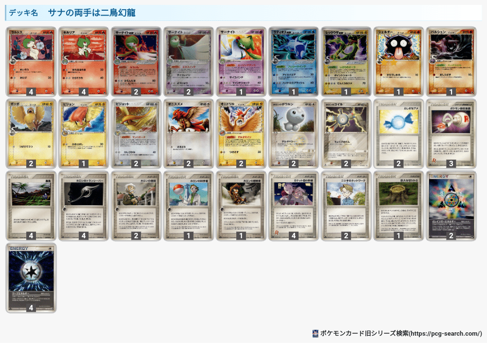 ポケモンカード ハッサムex 単デッキ ADV PCG