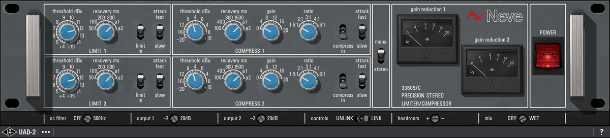 レビュー】Neve 33609はボーカルの位置を定めるのに最良なコンプ