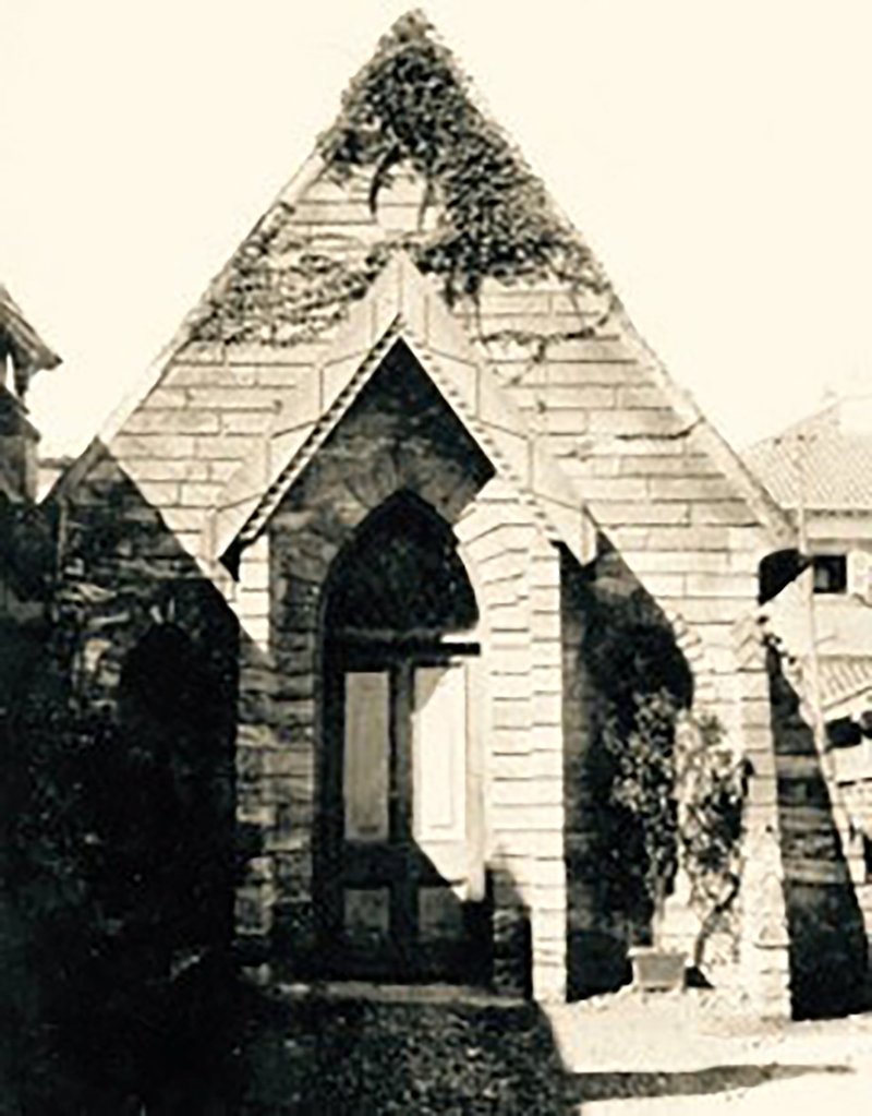 石の小会堂（1868年11月献堂）