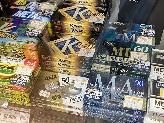 カセットテープの復権｜清水Liff竹菜