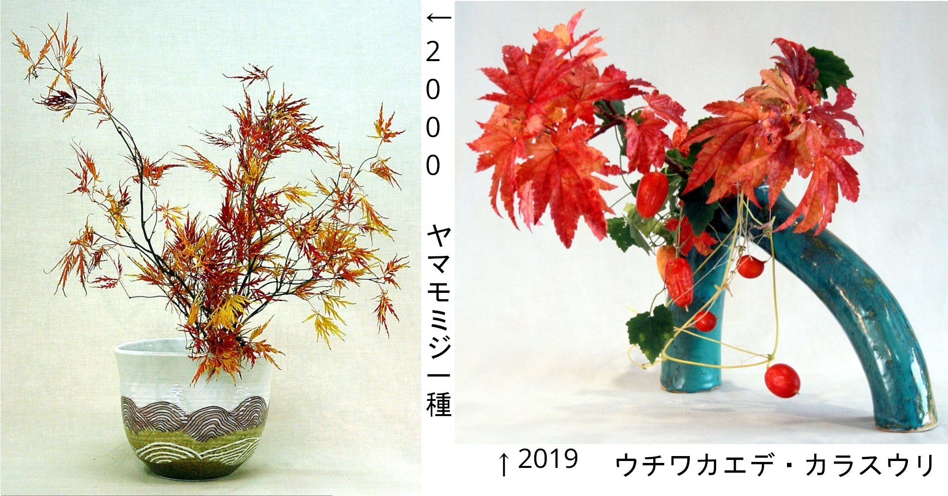 33 紅葉器花器