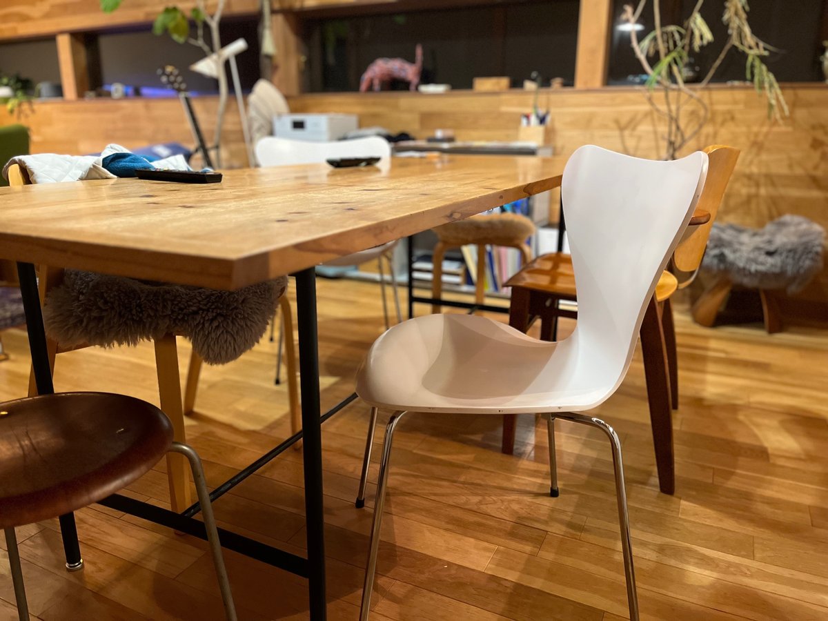 良品】アントチェア リプロダクト品 フリッツハンセン オーク色 2脚  