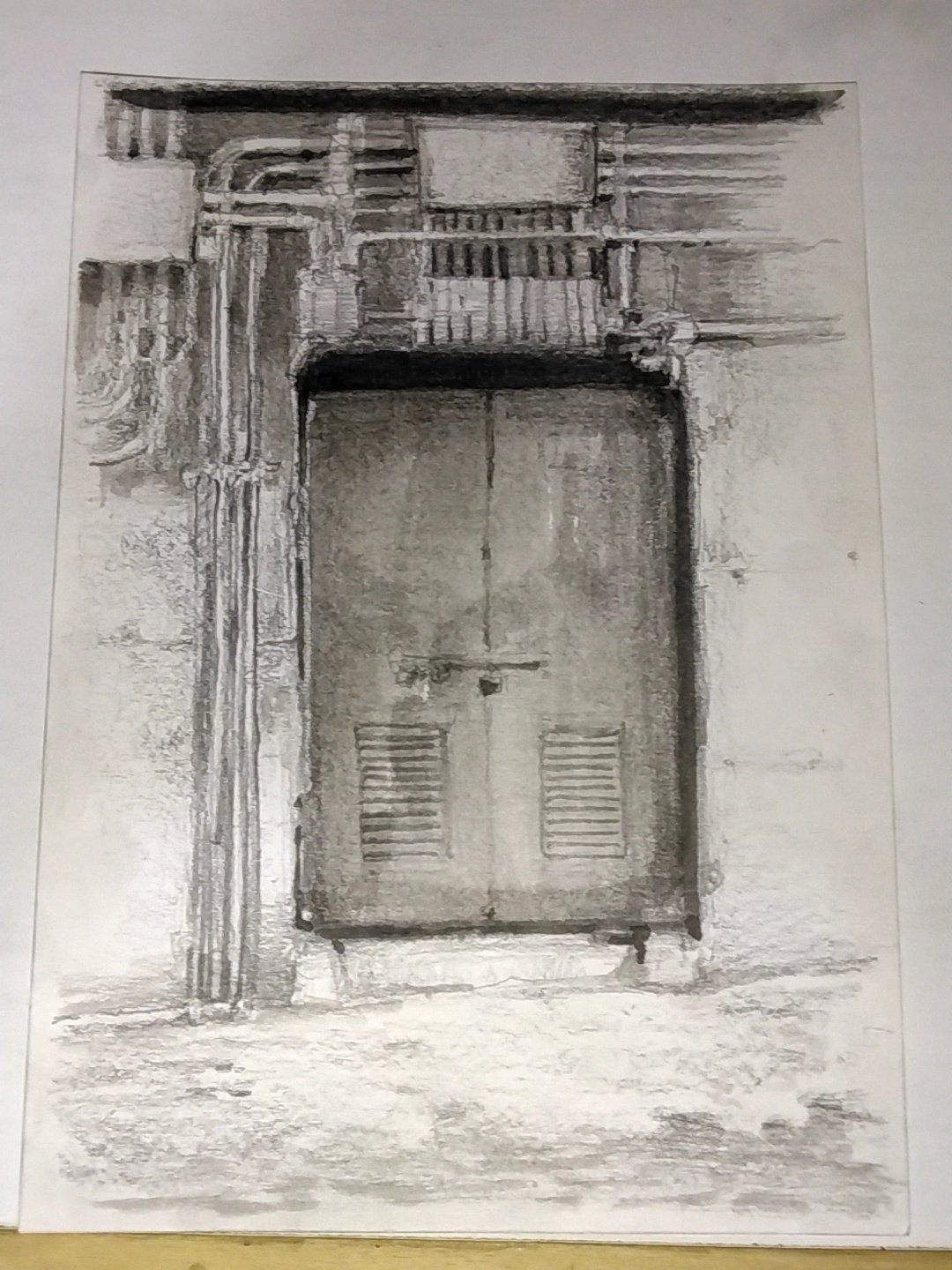 スケッチで思い出した、師匠の鉛筆画｜梅熊大介