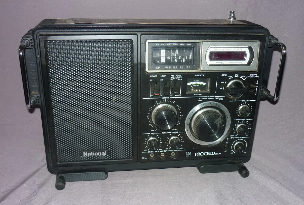 National ナショナル RF-B30 BCLラジオ 短波ラジオ 動作品（National 