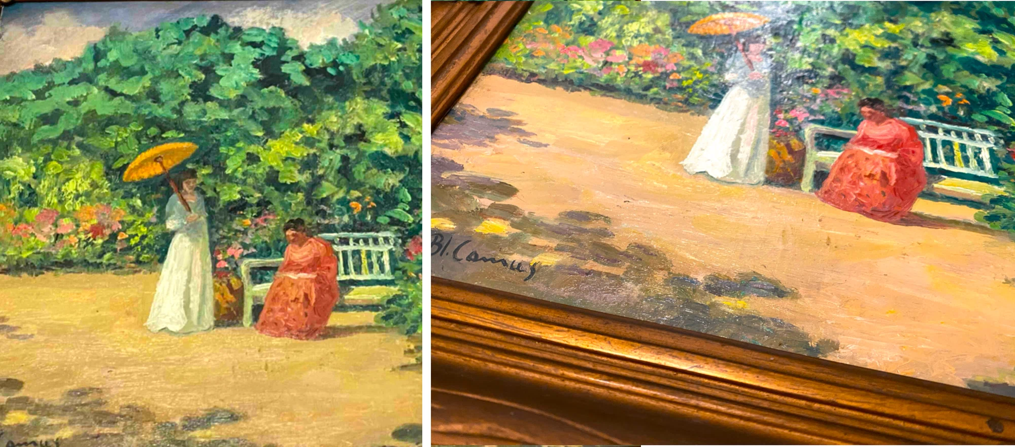 絵画の「額縁」って大事なのね、の話|山林 絵画の「額縁」って大事なのね、の話|山林