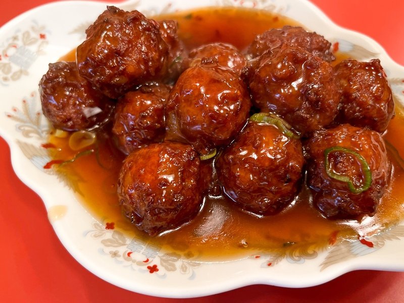 中華料理 蘭蘭の「肉団子」